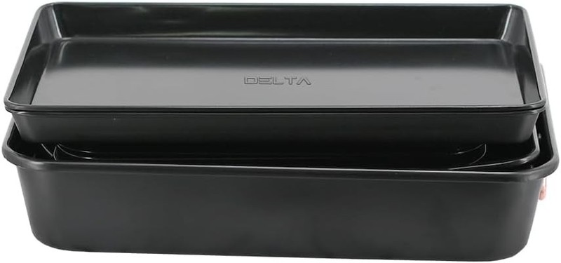 Stackable Nonstick Bakeware Set 8 Piece Baking Pan Set Oven Safe Carbon Steel gallery