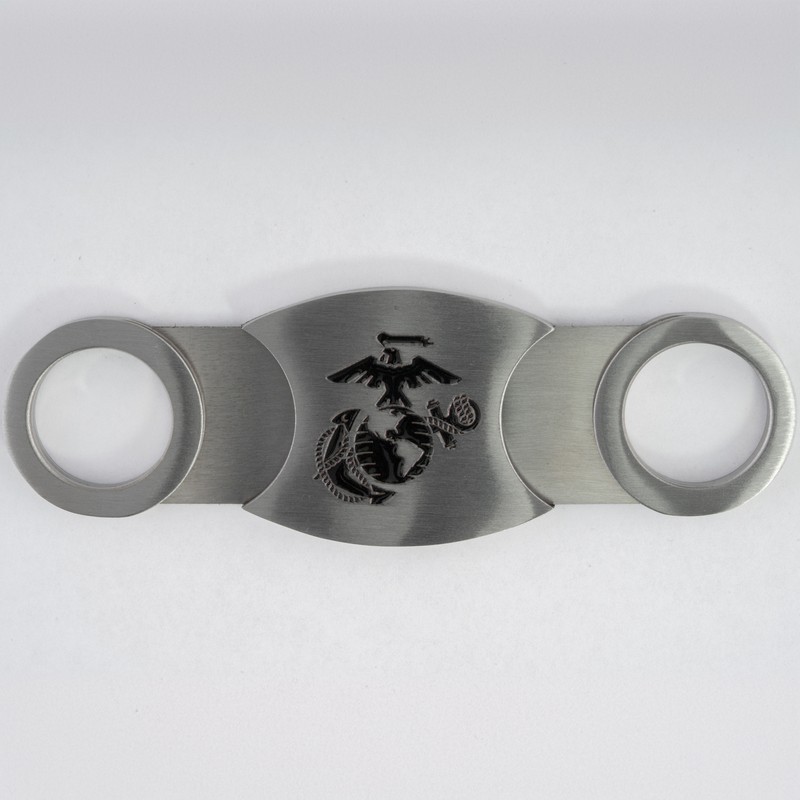 Marine Corps Cigar Cutter - Closed back design gallery