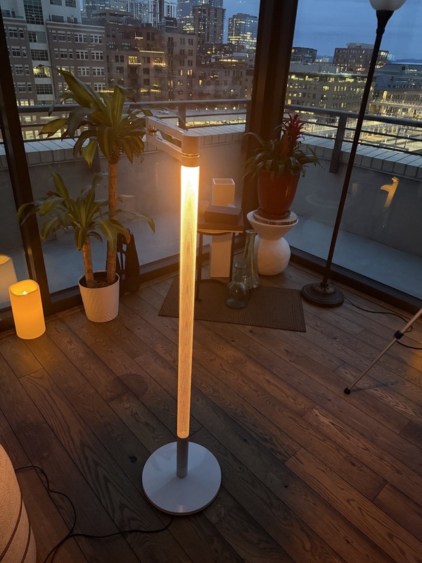 Dyson Solarcycle/Lightcycle Morph White/Silver Floor Light gallery