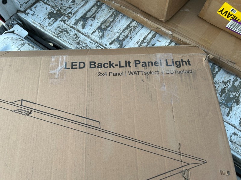 2-PACK 2x4' LED DROP CEILING Panel Light 25W/30W/35W/40W/50W 7500 Lumens 4 CCT gallery