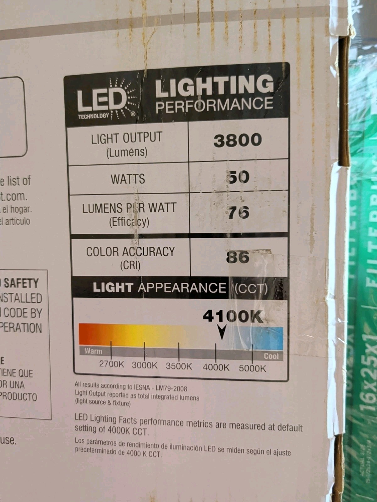 Commercial Electric 1 ft x 4 ft LED Flat Panel Flush Mount Ceiling Light w/ CCT gallery