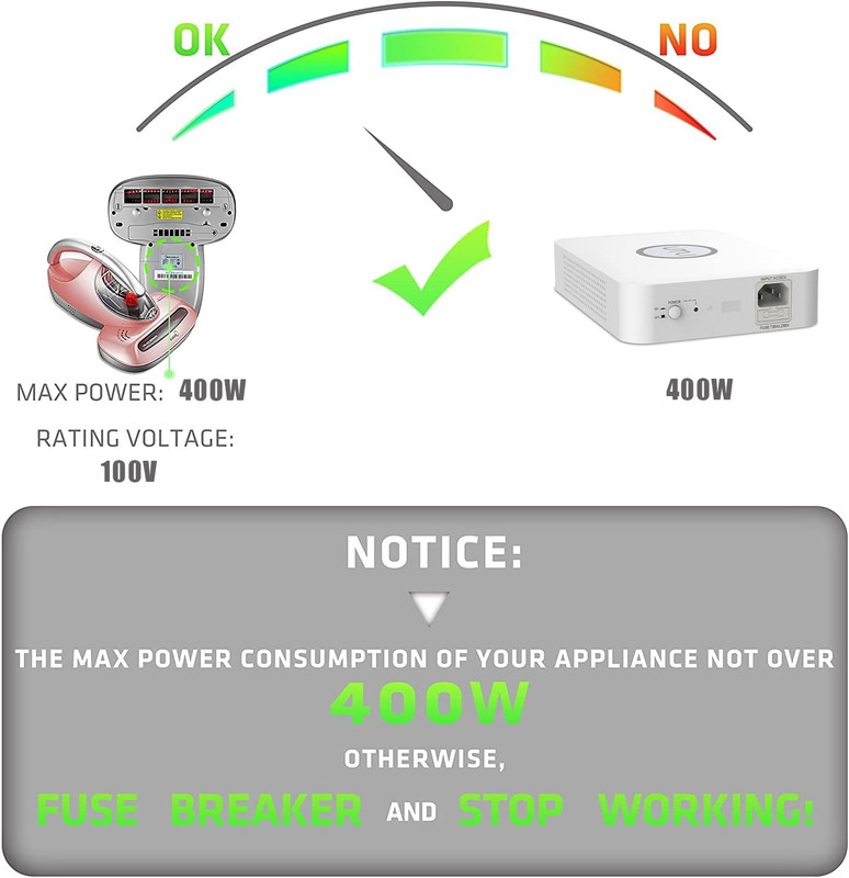 120V to 100V Step Down Voltage Converter 500W Toroidal Japan Appliances US gallery