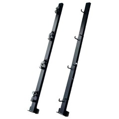 Trimmer Racks for Open Trailers Weedeater Rack Lockable Weed Eater Racks for Ope