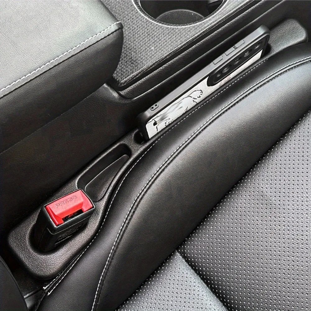 “2Pcs Car Seat Gap Filler Storage Box Organizer Console Interior Accessories” gallery