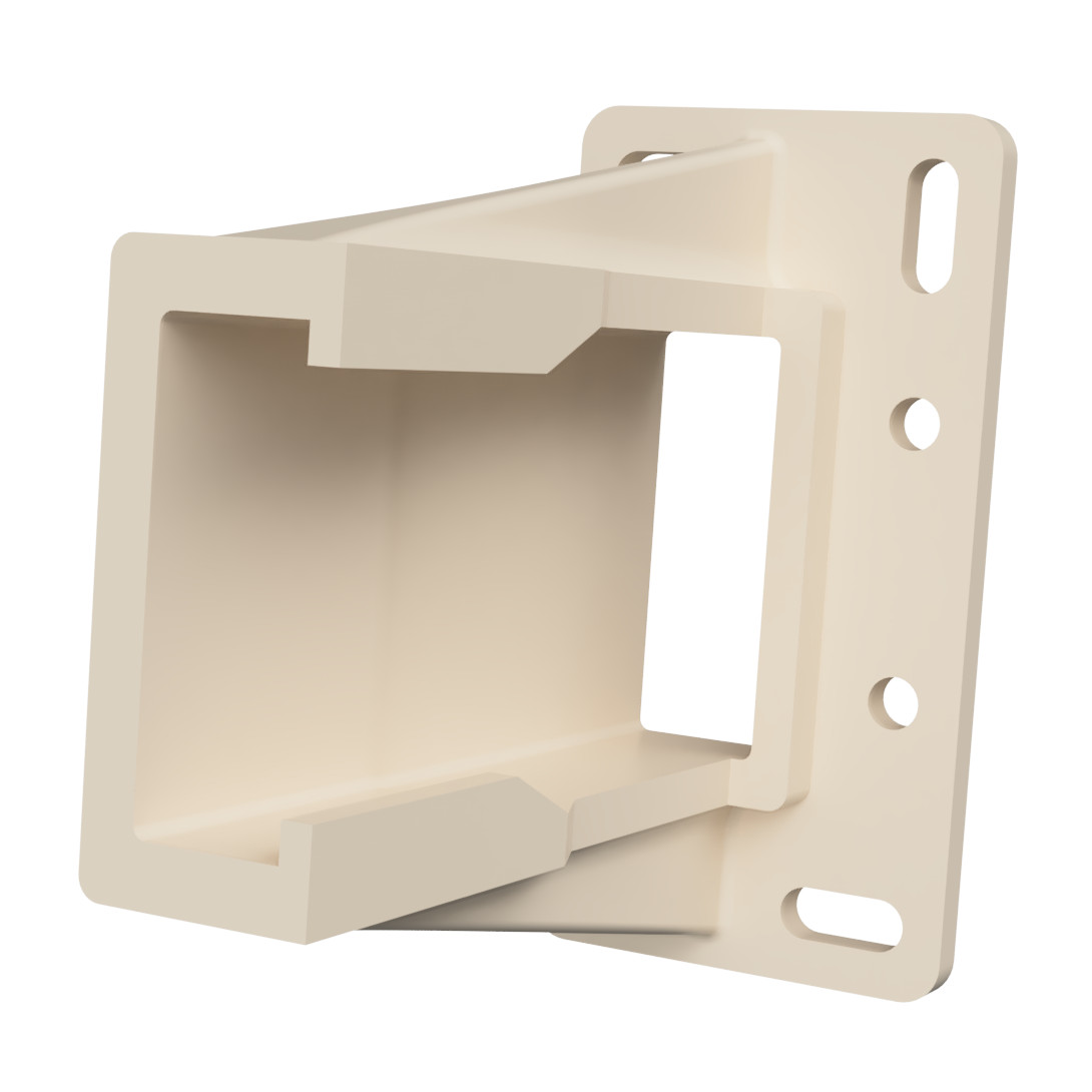 [2 PACK] Kitchen Drawer Slide Rail Bracket - Replaces Knape & Vogt KV 1284-3 gallery