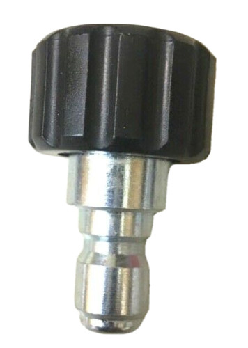 MTM Hydro 3/8" Quick-Connect Plug With M22/14mm Standard Size Twist Connect