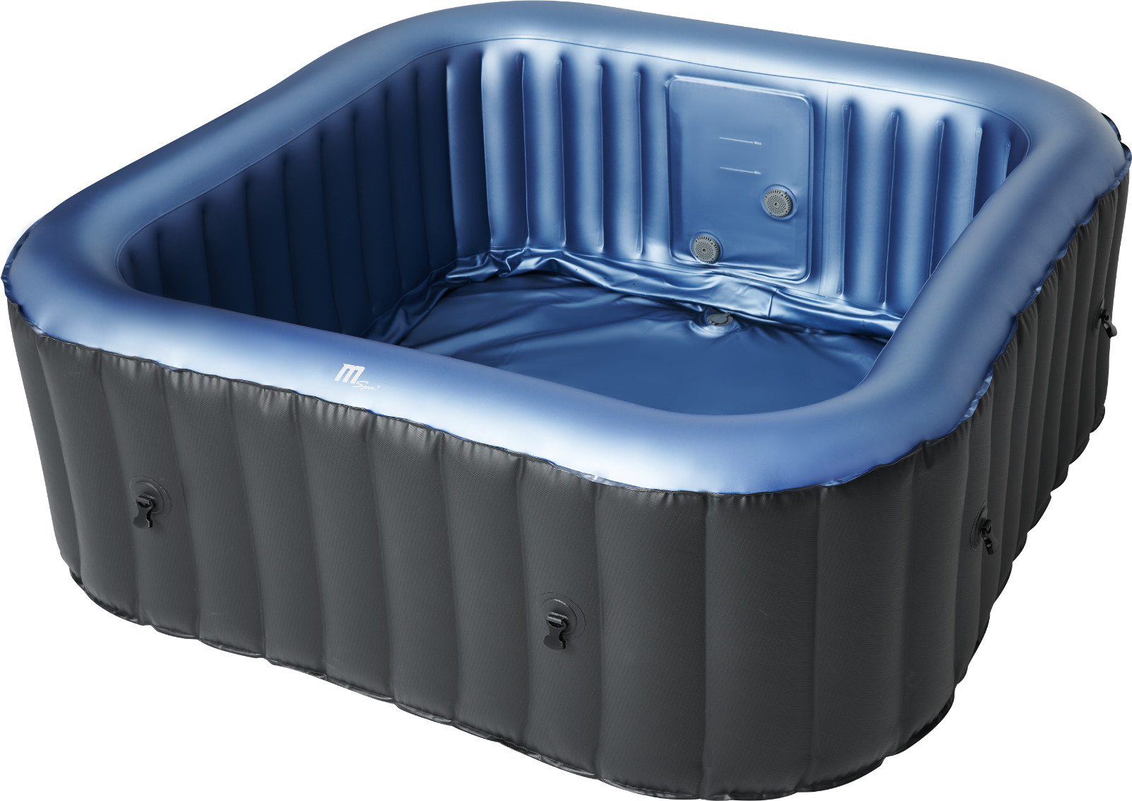 MSPA COMFORT TEKAPO SQUARE BUBBLE SPA INFLATABLE HOT TUB gallery