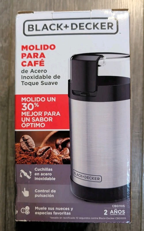 Black & Decker Easy Touch Coffee Grinder w/Stainless Steel Grinding Blades NIB gallery
