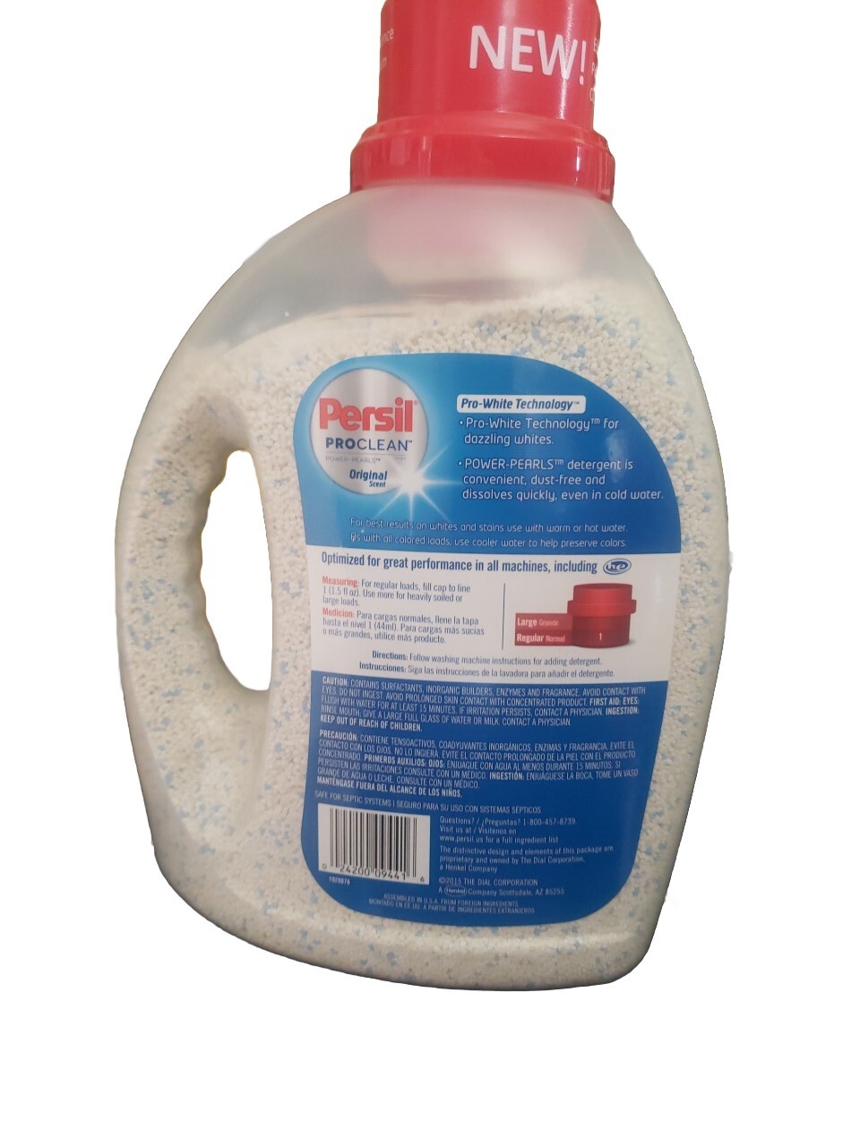 Persil ProClean Power Pearls Laundry Detergent ORIGINAL SCENT 3 Lb 11 Oz 50 Load gallery