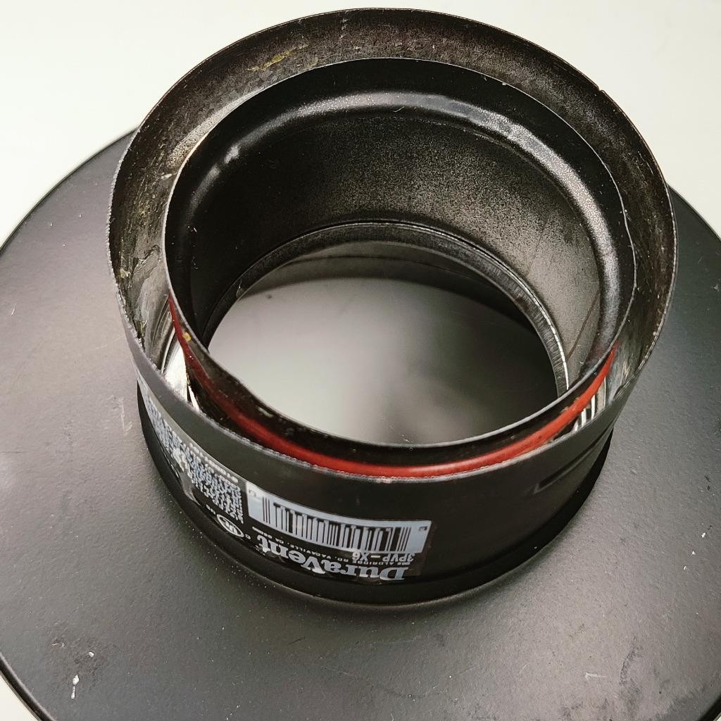 DuraVent chimney adaptor 3PVP - X6 gallery