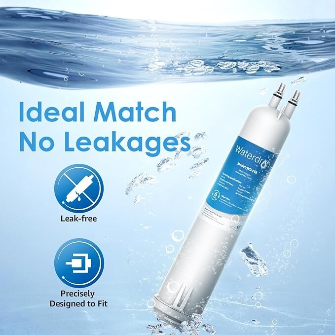 Waterdrop Refrigerator Filter, Replacement for Kenmore® 46-9083, 46-9030, 6 Pack gallery