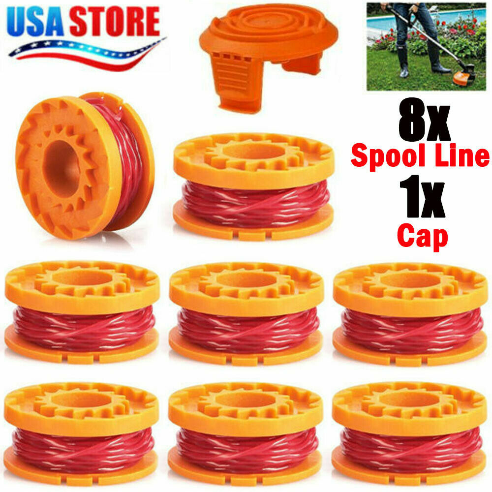 8X WA0010 PREMIUM Trimmer Spool Line for Worx Trimmers gallery