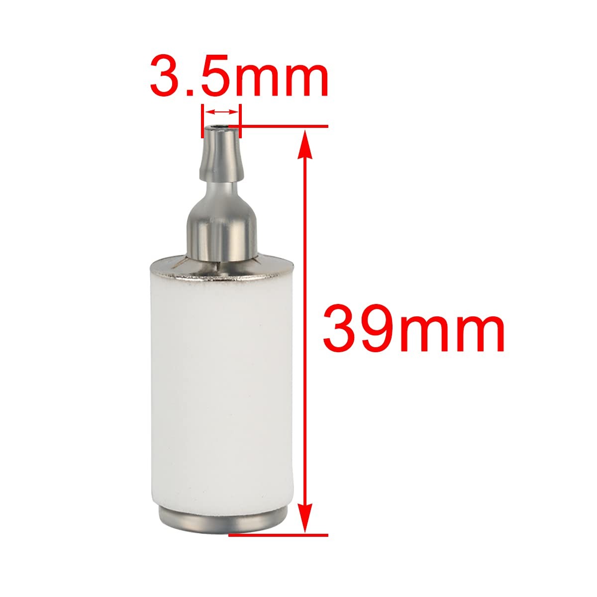 Fuel Filters for String Trimmer Brush Cutter 10 Pcs for Outdoor Power Equipment gallery