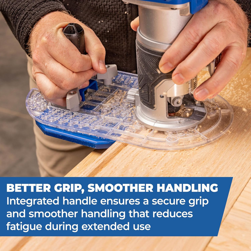 Trim Router Edge Guide - Precision Router Edge Guide Accessory - Durable Attachm gallery