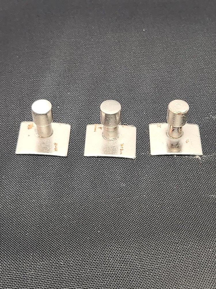 3x Light Shade Mounting Studs Brackets in Brushed Nickle Kichler Vanity Light
