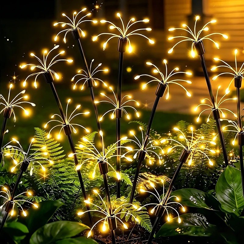 Outdoor Solar Flower Lights Garden LED Ground Yard Patio Decoration Lawn Lamp gallery