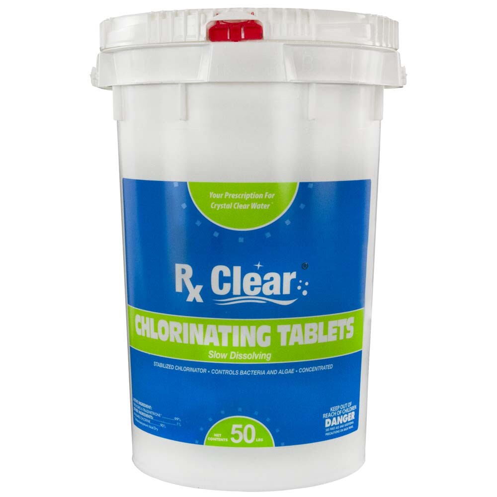 Rx Clear Stabilized Chlorine Tabs and Super Shock Kit (Various Options) gallery