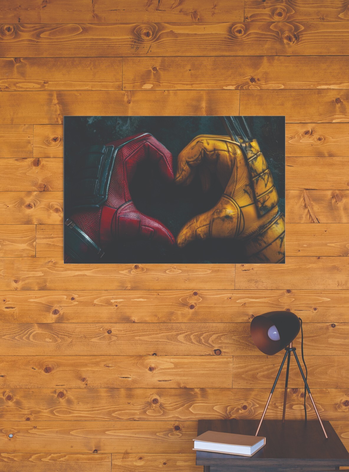 DEADPOOL AND WOLVERINE CANVAS WALL ART READY TO HANG CP71 gallery