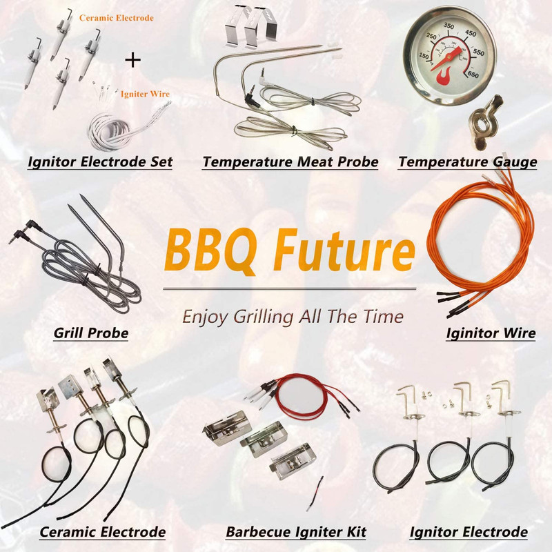 Electronic Ignition Button, Grill Replacement Igniter Switch Module for Char-Bro gallery