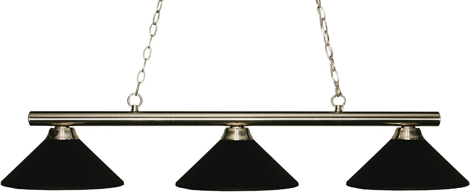 Z-Lite 155-3BN-MMB SharpShooter 3 Light Chandelier gallery