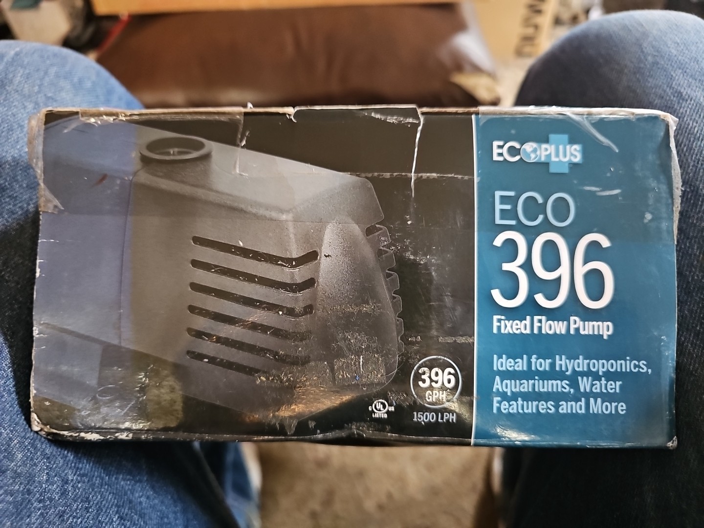 Free Ship 1 EcoPlus Eco 396 Fixed Flow Submersible or Inline Water Pump 396 GPH gallery