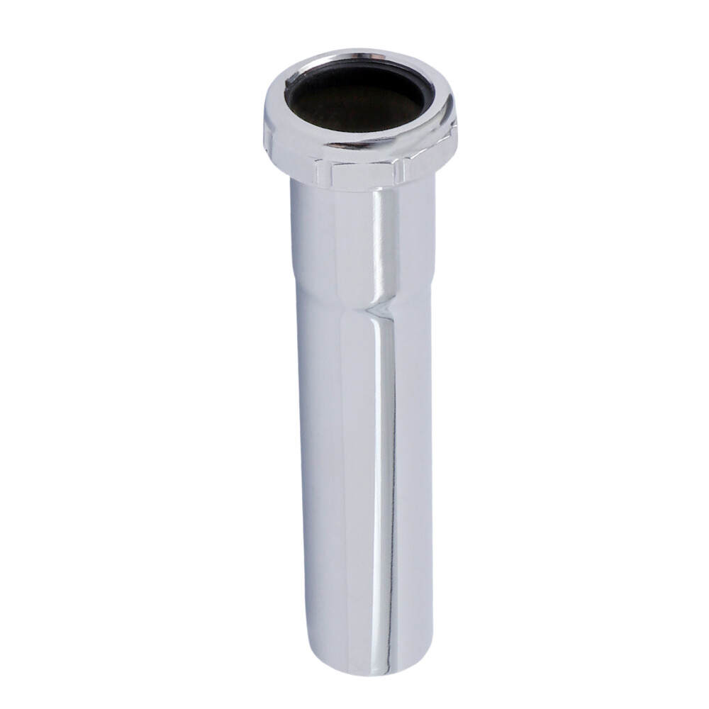 Flexcraft 1-1/4"-6in Slip Joint Extension Tube Tubular Drain Chrome Plated Brass gallery