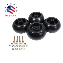 (4) Set Deck Wheel For Hustler Mower-Raptor SD Super Z Hustler Sport FasTrak SD