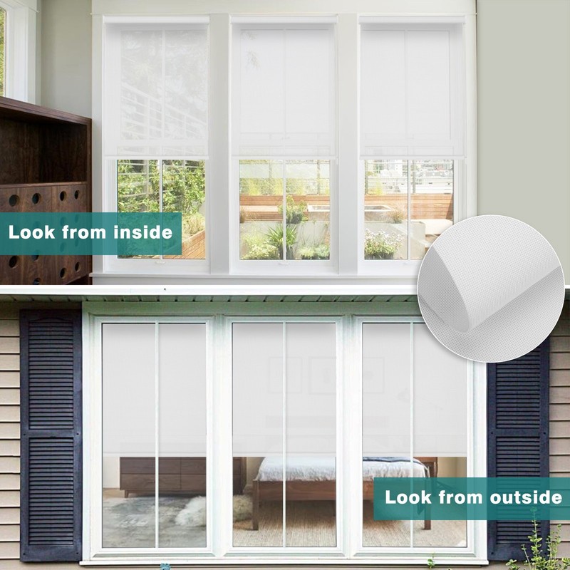 Changshade CUSTOM Window Blinds Roller Shades Easy Installation-Light Filtering gallery