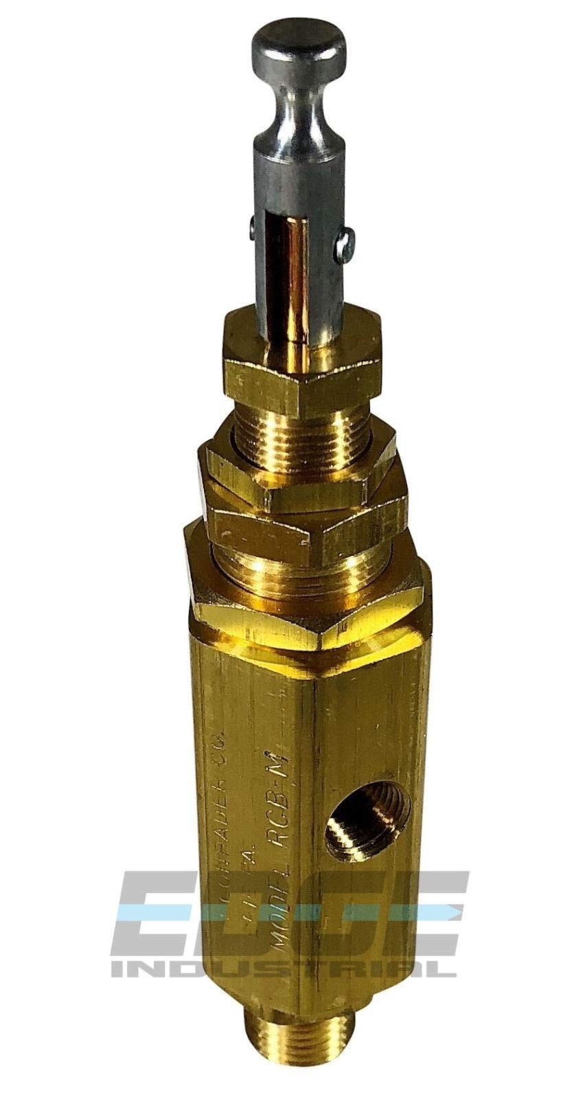 PILOT UNLOADER DISCHARGE VALVE AIR COMPRESSOR, 1/4" MALE NPT MNPT 125150 PSI gallery