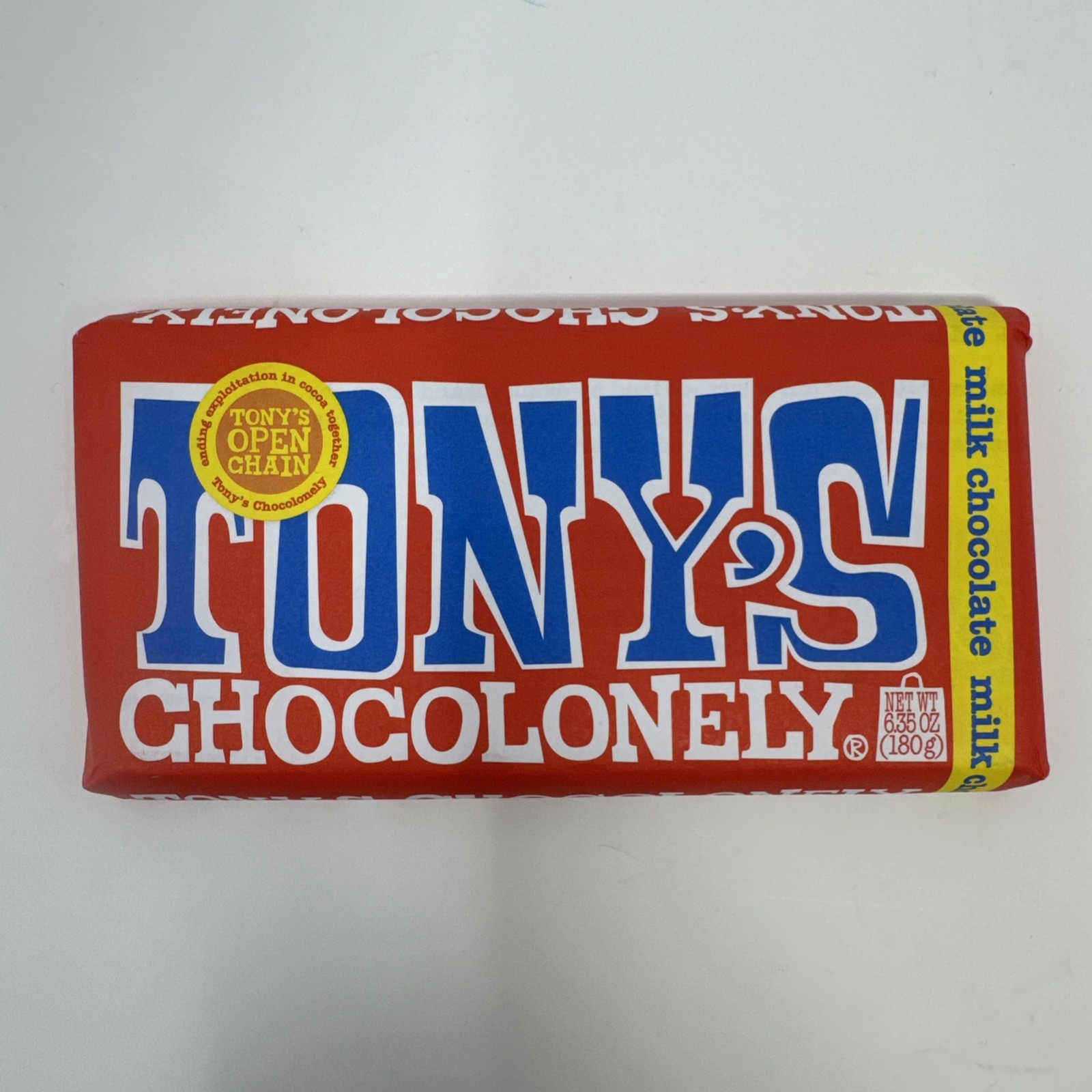 10 Tony’s Chocolonely Milk Chocolate Bars , 6.35 oz Each , Best By 3/26/27 gallery
