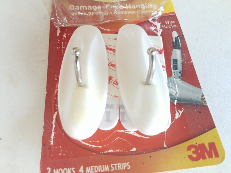 Damage Free Hanging Hooks General-purpose 1 Kg 3 Lb Command 3M Brand Two Pieces gallery
