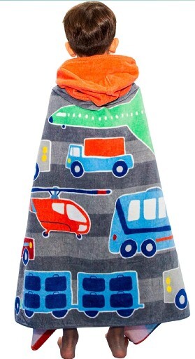 Kids Hooded Bath Towels | Soft Thick Absorbent Cotton (30X50 inches) Beach Pool gallery