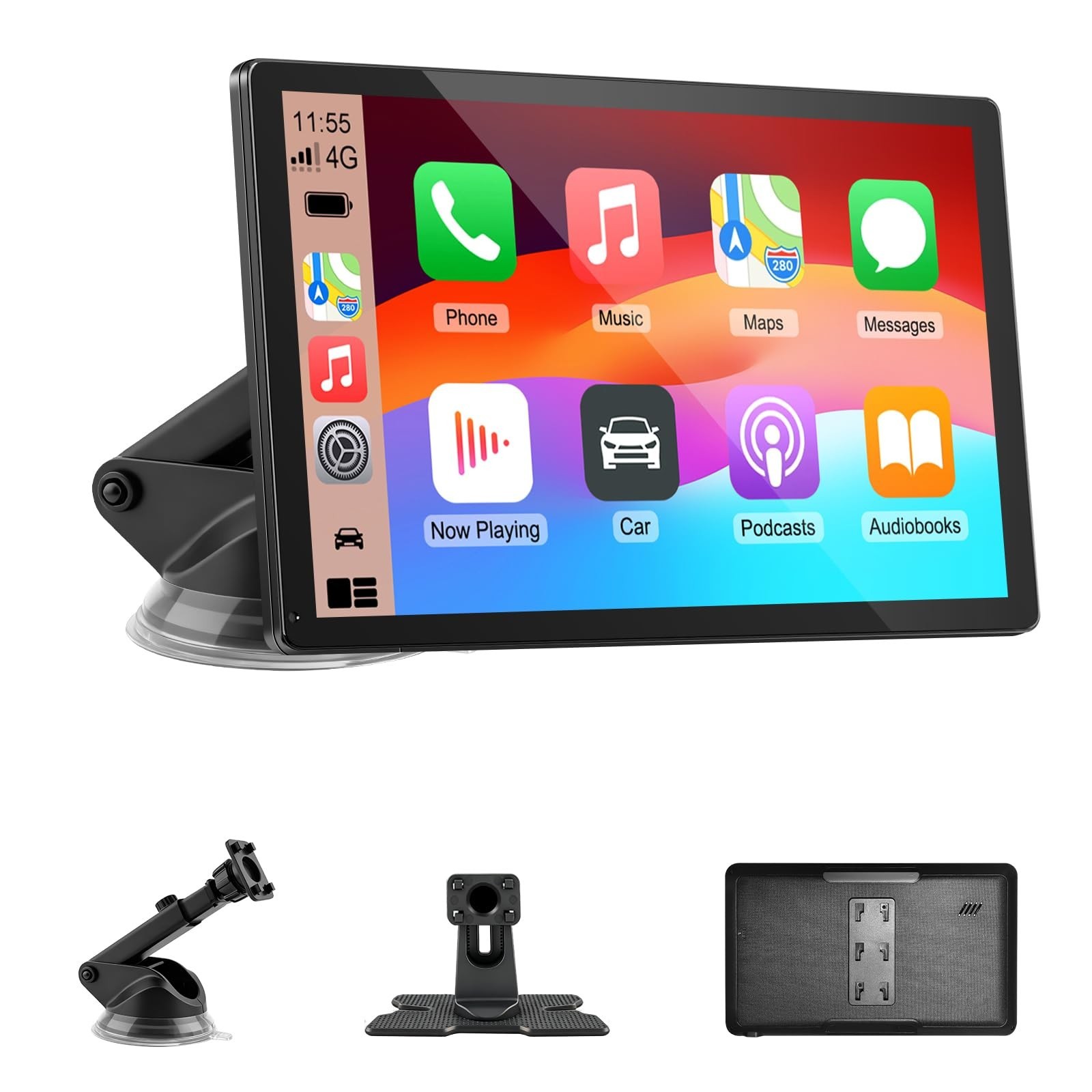 CarPlay Screen for Car, 9'' Wireless CarPlay & Android Auto - Smart Portable ... gallery