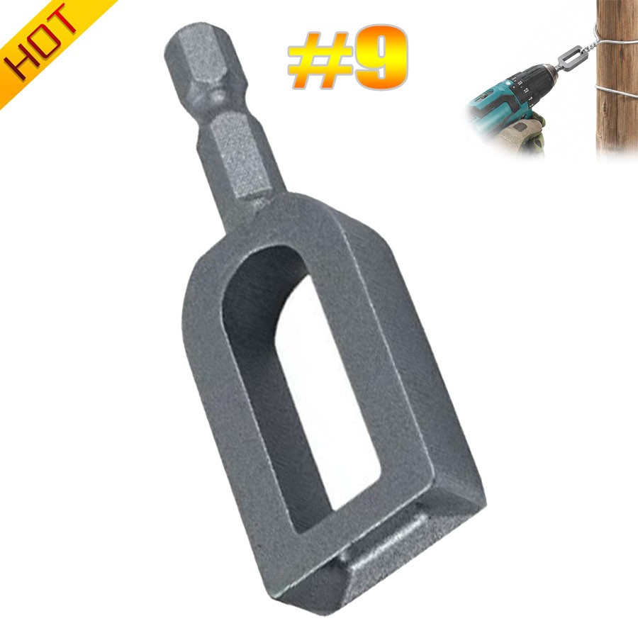 2PCS-Electric Drill Wire Twisting Tool, Heavy Duty Wire Twister for Drill HOT gallery