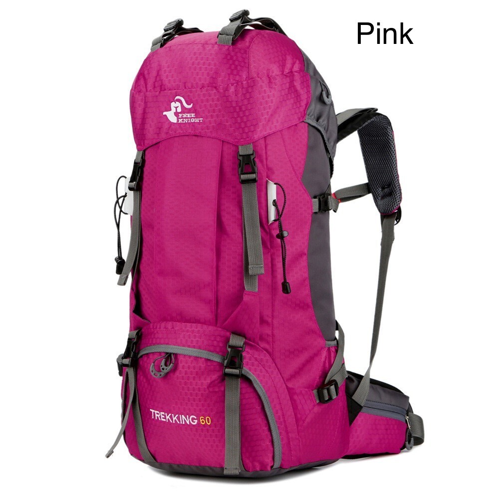 60L great capacity light weight camping or hiking backpack 4