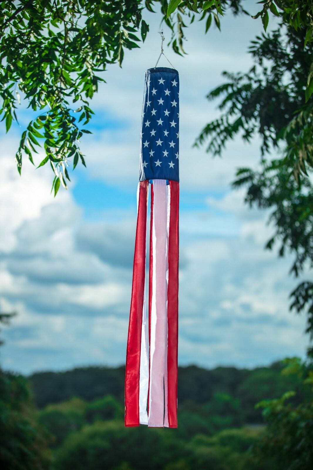 American Flag Windsock 60" Show United States Patriotic Support USA Windsock gallery