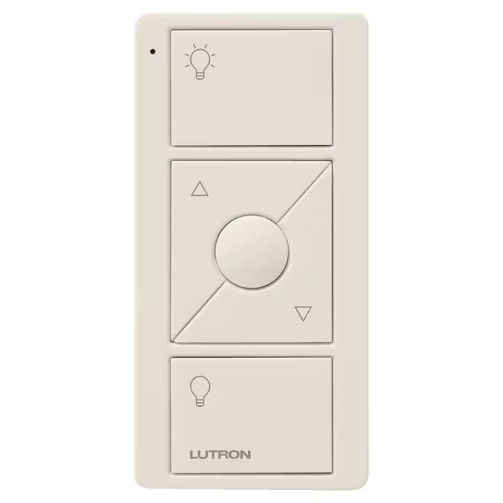 Lutron Pico Remote Control Light Switch for Caseta Wireless Dimmer Light Almond