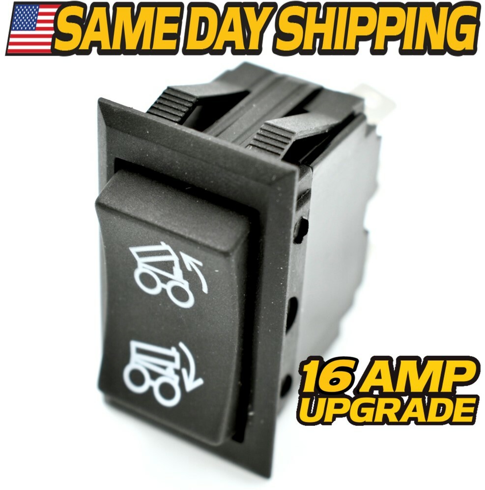 Hydaulic Bed Box Lift Toggle Rocker Switch fits John Deere Gator AM116712 gallery