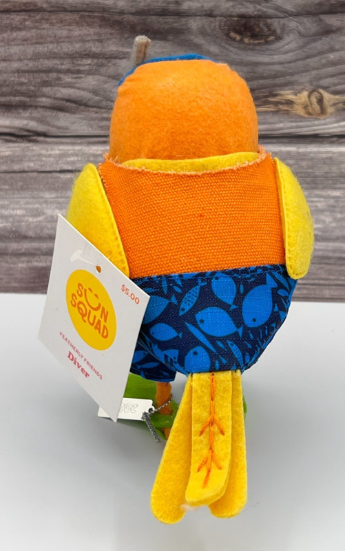 Target Sun Squad Bird ~ DIVER ~ Featherly Friends Snorkle Flippers Summer 2023 gallery