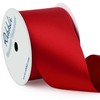 Ribbli Red Double Faced Satin Ribbon, 2” x Continuous 10 2 inch, gallery