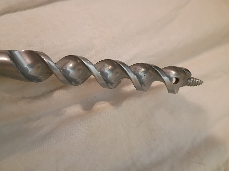 Klein Tools 53718 Screw Point Flex Bit Drill Auger 9/16" X 54" (14,3 mm X 137cm) gallery