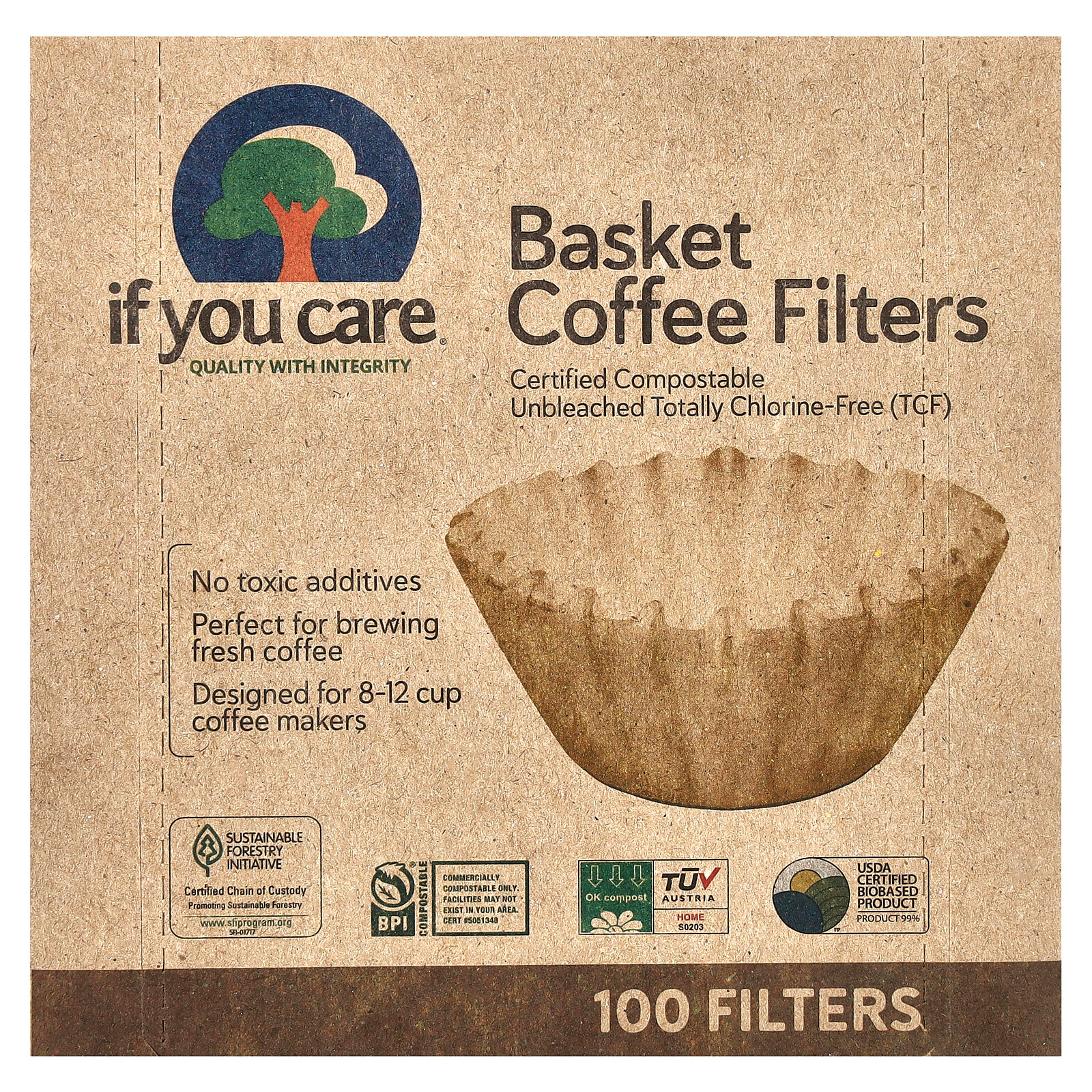 Basket Coffee Filters, 100 Filters gallery