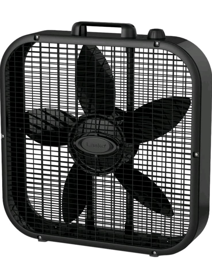 Lasko Cool Colors 20 Inch Box Fan B20401 Black New In Box gallery