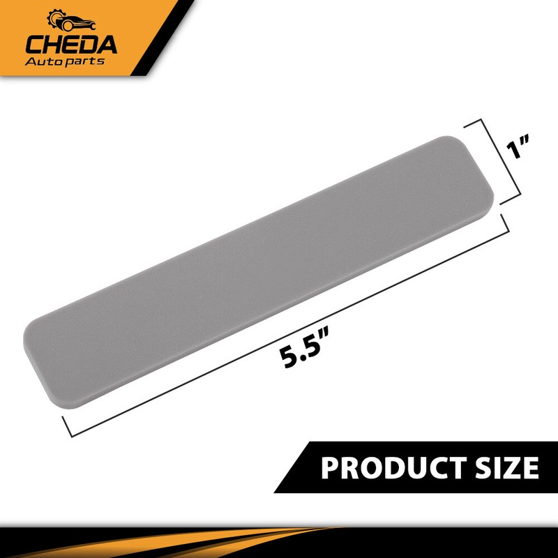4/8/12 Pack Composite Decking boards End Cap Set Kit 5.5” Multi Colour gallery