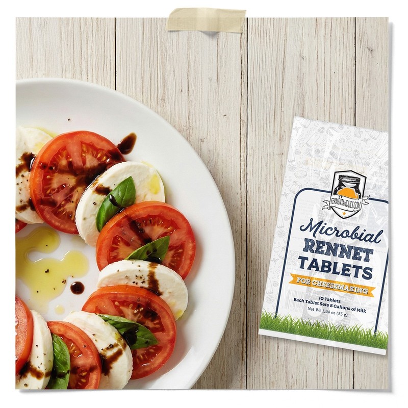 Fermentaholics Microbial Rennet Tablets For Cheese Making DIY Cheesemaking gallery
