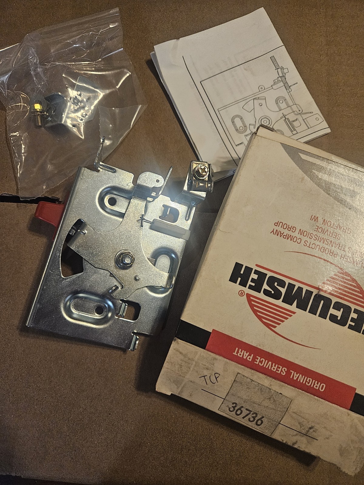 Tecumseh Control Bracket 36736 gallery