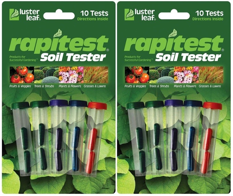 Luster Leaf Rapitest 1609CS Soil Lawn Garden Farm PH NPK Test Testing Kit ~ 2 PK gallery