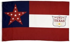6th Texas Cavalry Regiment 3×5 Flag