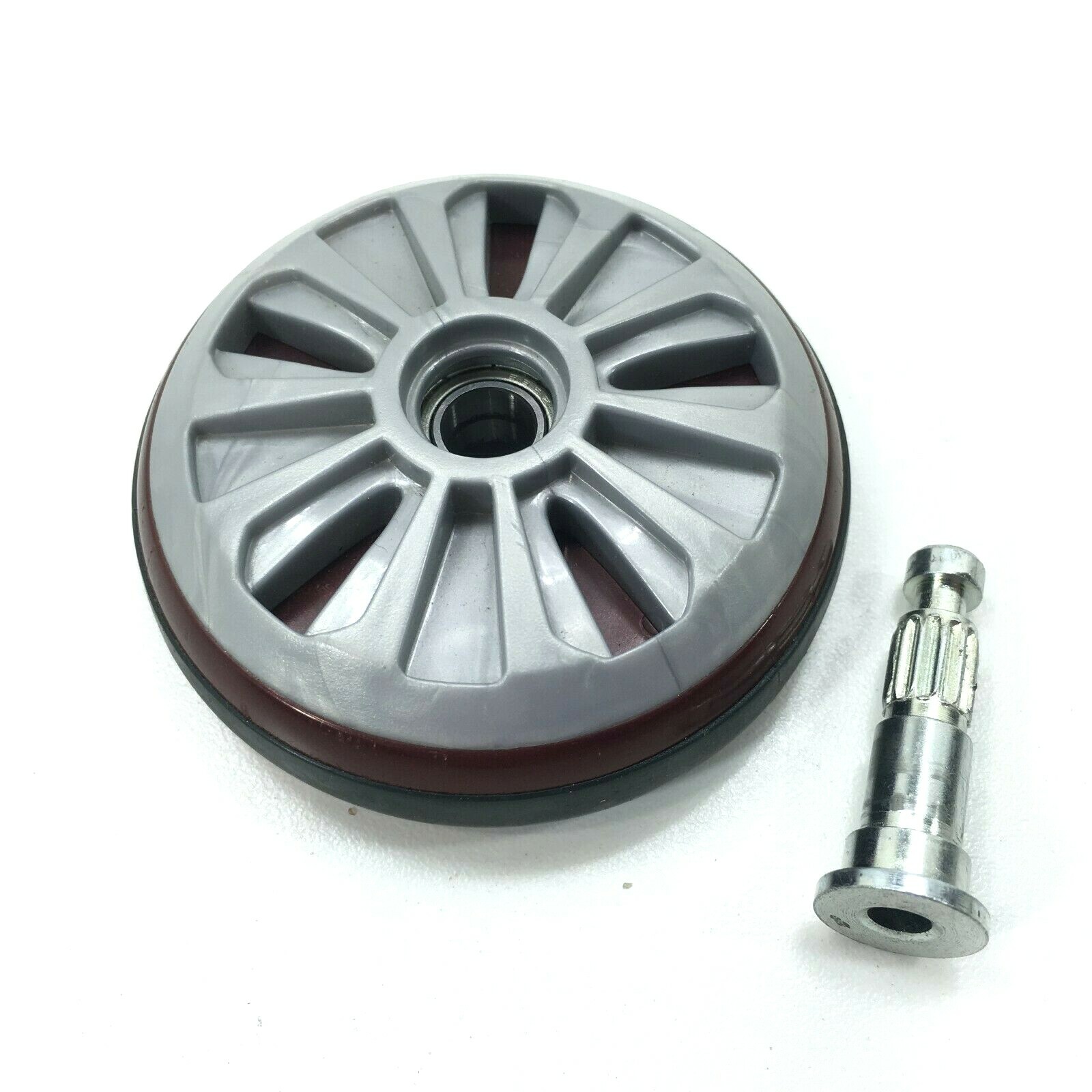 Shark NV800W NV801 NV803 LEFT or RIGHT WHEEL Assembly W/ PIN Genuine OEM Part gallery