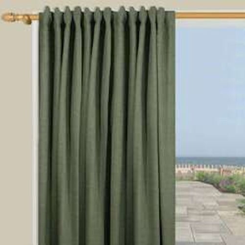 Double Lined Energy Saving High Performance Backtab Patio Panel 80" x 84" Moss